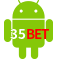 Aplicativo 35BET para Android